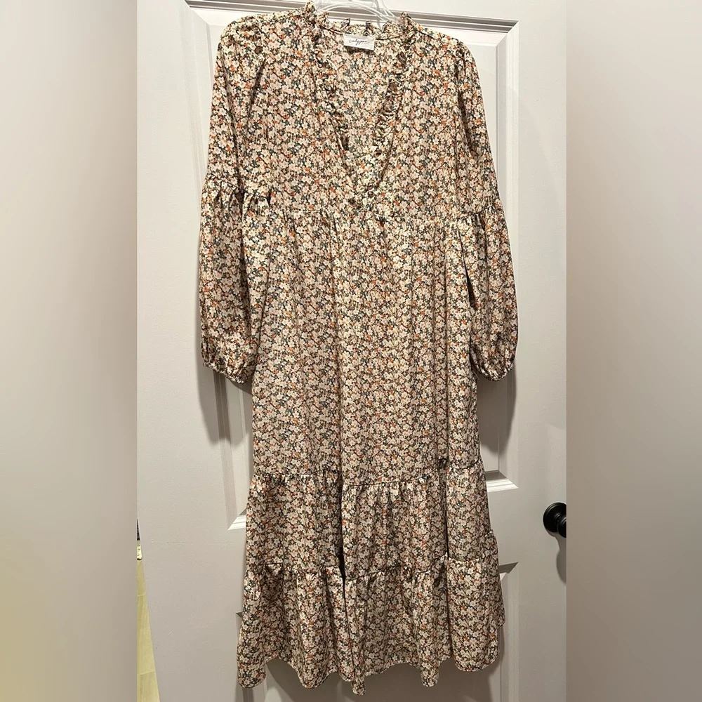 Floral CJLA Laurel tiered dress - Picture 1 of 1